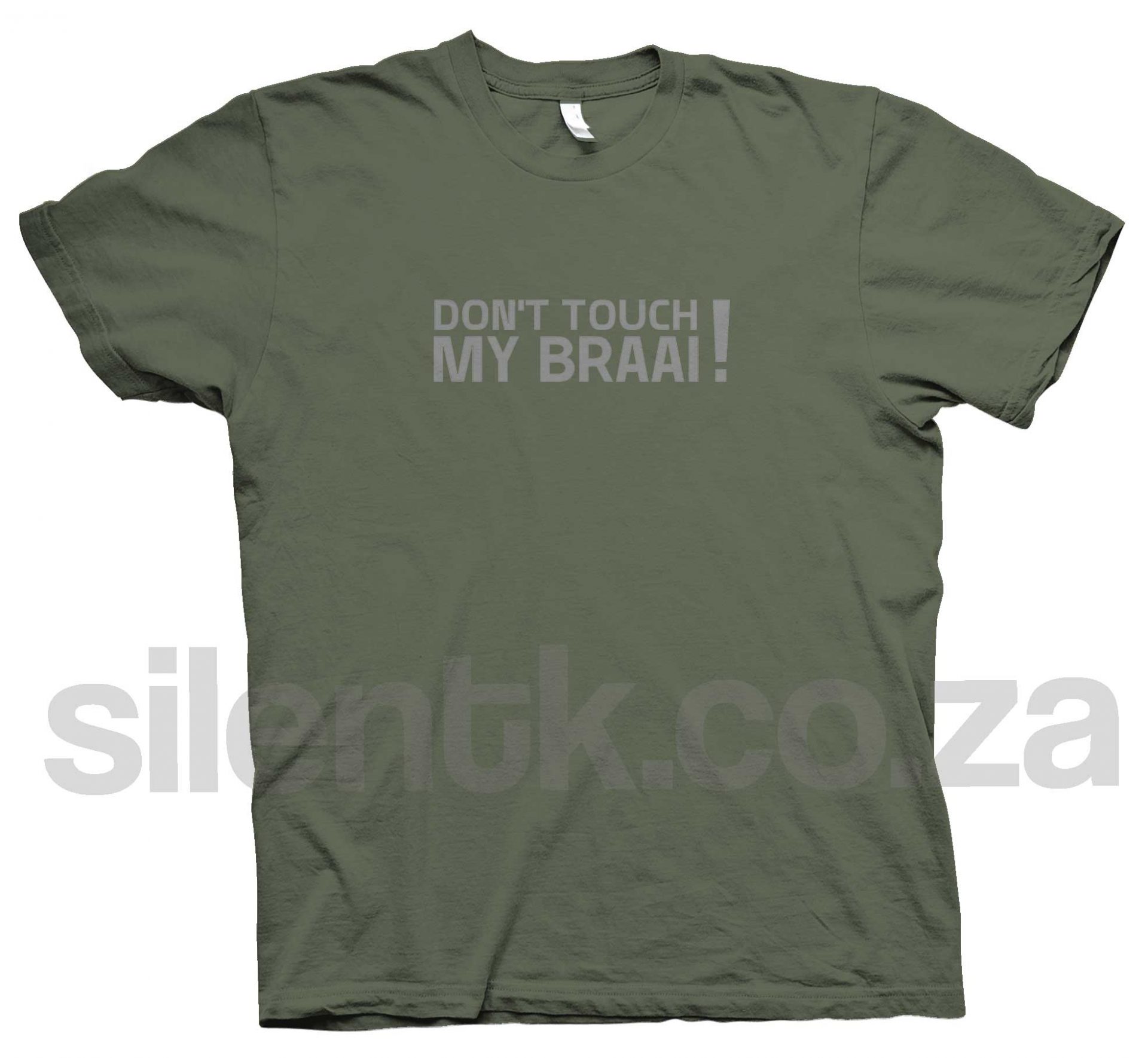 Don't touch my Braai! T-shirt - Image 3